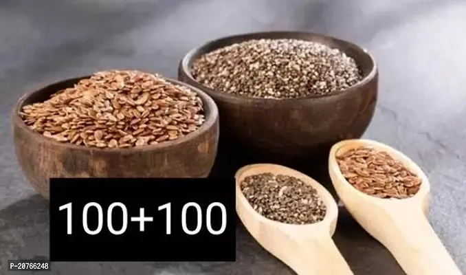 Flax Seeds And Chia Seeds