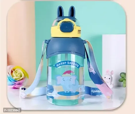 x pulse cartoon water bottle elephant and rabbit cute water bottles for girls and boys 650 ml Bottle