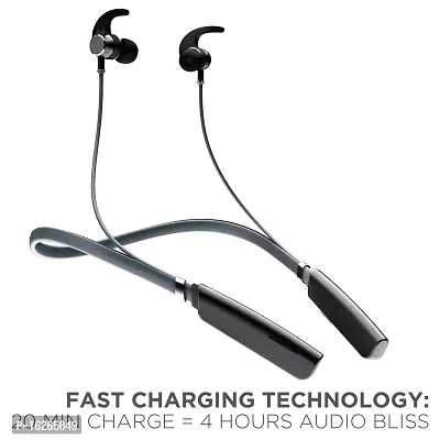 X Pulse 235v2 with ASAP Charge and upto 8 Hours Playback Bluetooth Headset  (Black, In the Ear)-thumb4