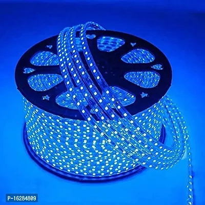 X Pulse Rope(Strip) Light with Adapter,Waterproof (Diwali Light,Home Decoration,Christmas,Festival Light (5 Meter, Blue)-thumb2