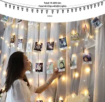 X pulse Photo Clip Lights 16 LED 3 Meter Length, Decoration for Birthday, Festival, Occasion, Wedding, Party for Home, Patio, Lawn, Restaurants {(Pack of 1) warm white}-thumb2