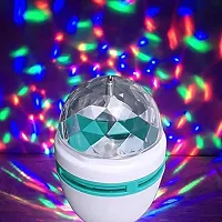 X Pulse 360 Degree LED Crystal Rotating Bulb Magic Disco LED Light,LED Rotating Bulb Light Lamp for Party/Home/Diwali Decoration-thumb1