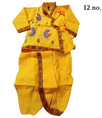 krishna dress for kids 12 no. 1-2 month baby