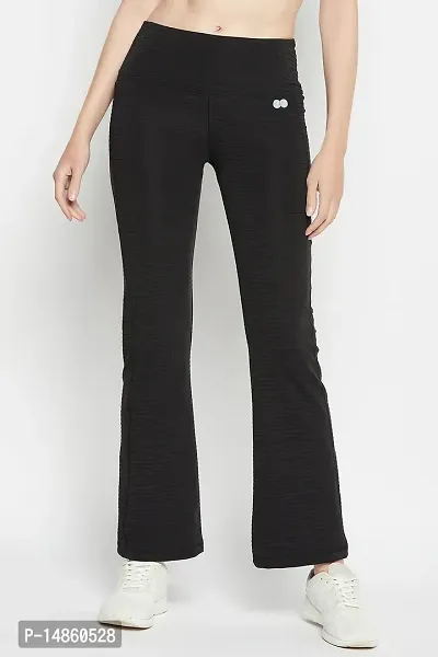 Buy Comfort-Fit High Waist Flared Yoga Pants in Black with Side Pocket  Online In India At Discounted Prices
