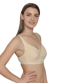 Cotton Rich Double Layered Non-Wired T-shirt Bra-thumb1