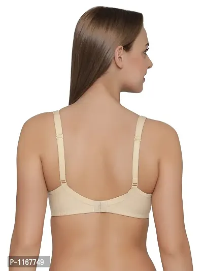 Cotton Rich Double Layered Non-Wired T-shirt Bra-thumb4