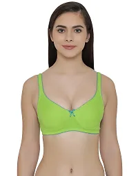 Pack of 2 T-Shirt Non Padded Wirefree Demicup Bra's-thumb1