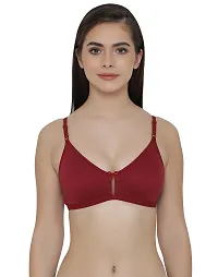 Pack of 2 Full Coverage Non Padded Wirefree Full Cup Bra's-thumb3