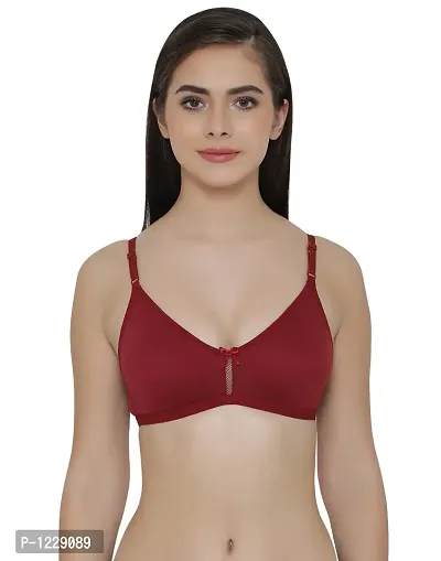 Pack of 2 Full Coverage Non Padded Wirefree Full Cup Bra's-thumb4
