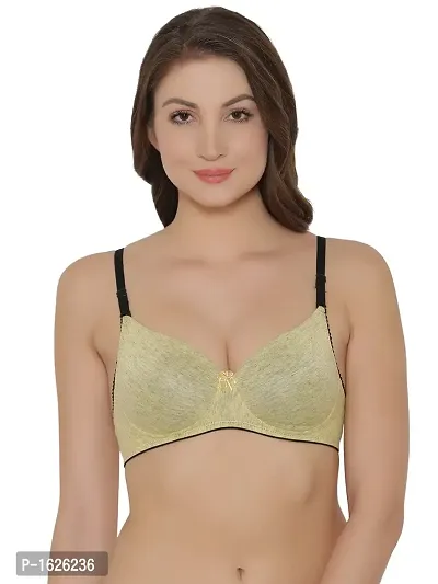 Nude Cotton Rich Padded Non-Wired Push-Up Multiway T-Shirt Bra-thumb0