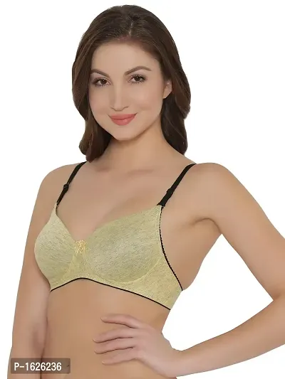 Nude Cotton Rich Padded Non-Wired Push-Up Multiway T-Shirt Bra-thumb3
