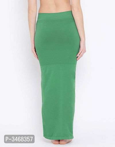 Saree Shapewear In Green With Side Slit-thumb5