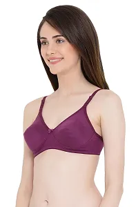 Clovia Cotton Rich Soft Padded Non-Wired Multiway T-shirt Bra-thumb3
