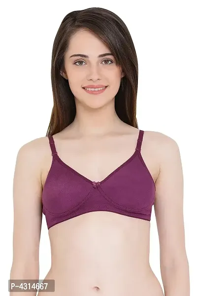Clovia Cotton Rich Soft Padded Non-Wired Multiway T-shirt Bra-thumb1