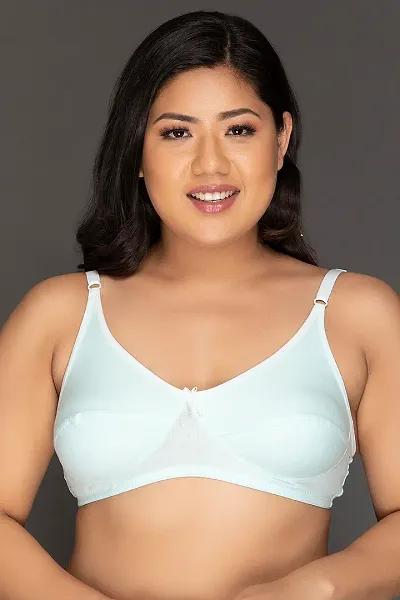 Clovia Solid Non-Wired Non-Padded Full Cup Plus Size bra