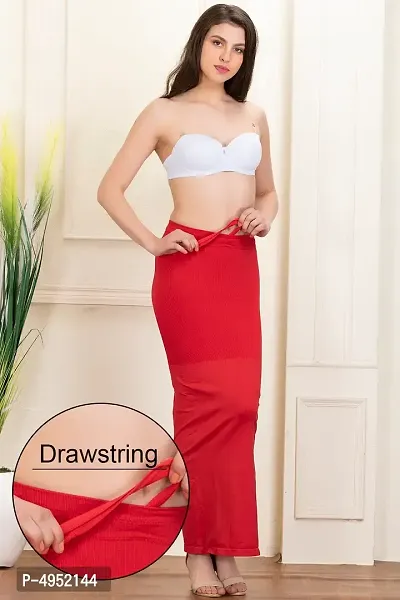 Buy Clovia Saree Shapewear with Drawstring in Red Online In India