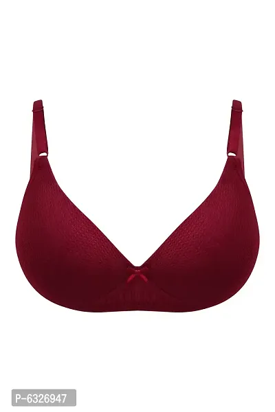 Clovia Stylish Push-Up Non-Wired Demi Cup T-Shirt Bras For Women And Girls