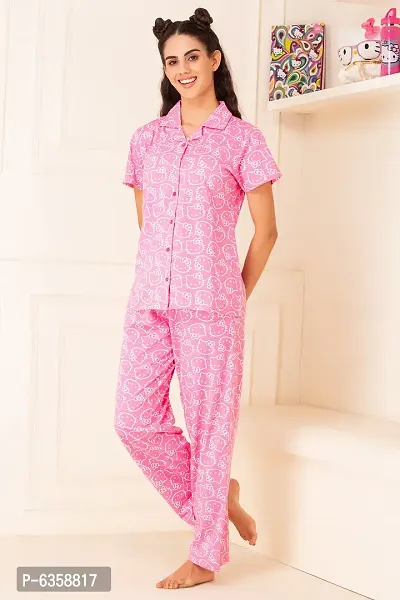 Hello Kitty Cotton Pyjama Set