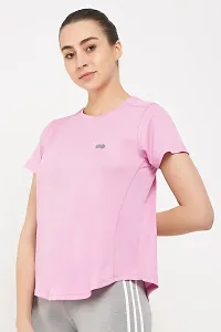 Comfort-Fit Active T-shirt in Lilac-thumb2