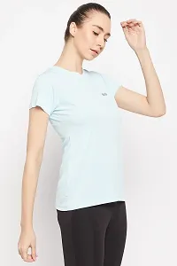 Comfort Fit Active T-shirt in Baby Blue-thumb2