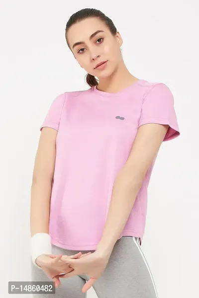 Comfort-Fit Active T-shirt in Lilac-thumb0