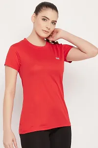Comfort Fit Active T-shirt in Red-thumb3
