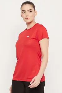 Comfort Fit Active T-shirt in Red-thumb2