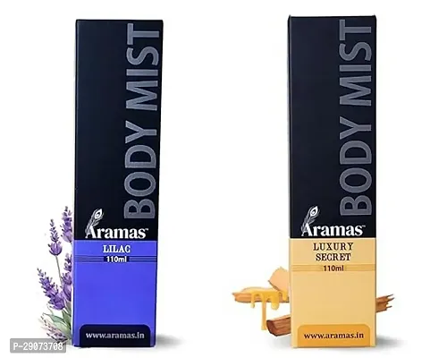 Aramas Body Mist Travel Friendly Long Lasting Fragrance 110 ml Pack Of 2-thumb0