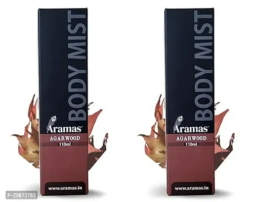 Aramas Body Mist Travel Friendly Long Lasting Fragrance 110 ml Pack Of 2