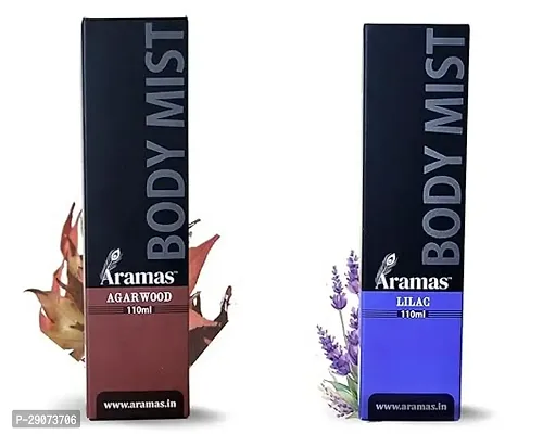 Aramas Body Mist Travel Friendly Long Lasting Fragrance 110 ml Pack Of 2