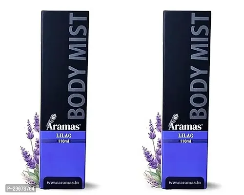 Aramas Body Mist Travel Friendly Long Lasting Fragrance 110 ml Pack Of 2