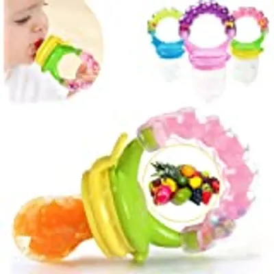 Baby Fruit feeder with Rattle