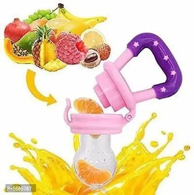Silicone Food and Fruit Nibbler/Feeder with Extra Silicone Mesh