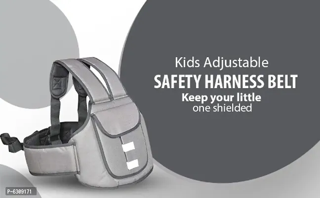 Kids Adjustable Safety Harness Belt Child Vehicle Motorcycle Ride Strap for Two Wheeler Travel Horse Back Riding with Padded Strap for Children Babies ndash; 2-6 Year-thumb5