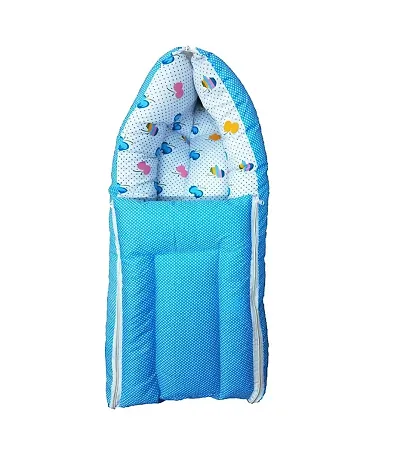Baby Quilt/Sleeping Bag Cum Baby Carry Bag 64 * 41 cms
