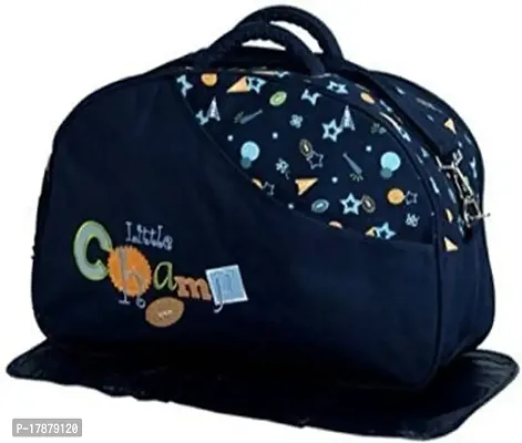 Multi Compartment Oval Shape Mother Baby Diaper Nappy Changing Bag Travel Shoulder Bag-thumb0