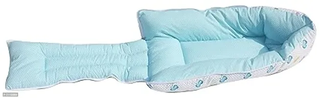 Blue Color Baby Quilt/Sleeping Bag Cum Baby Carry Bag 64 * 41 cms-thumb3