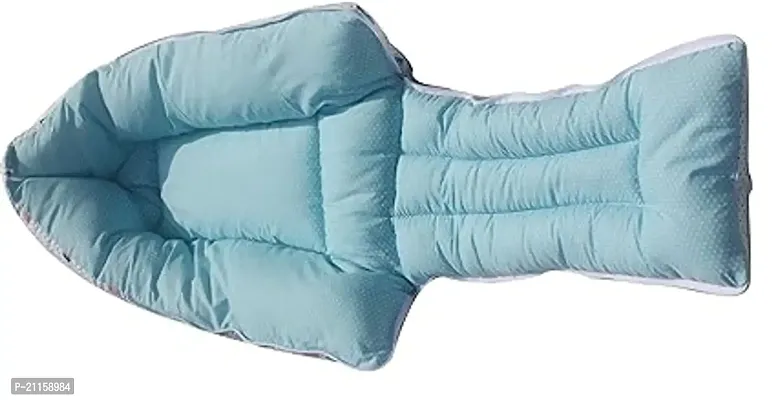 Blue Color Baby Quilt/Sleeping Bag Cum Baby Carry Bag 64 * 41 cms-thumb5