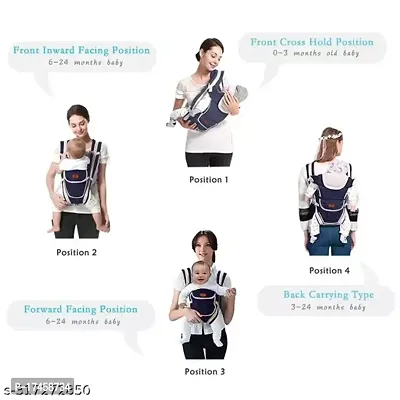 Sky Blue 4 in 1 Baby Carrier-thumb2
