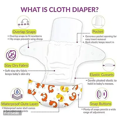 Resuable And Washable Cotton Diapers For Babies-thumb3