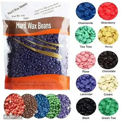 Modern Hair Removal Waxing Beans Multi Flavor, 500gm, Combo-thumb0