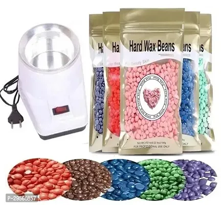 Modern Hair Removal Waxing Beans Multi Flavor, 500gm, Combo