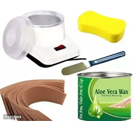 Hair Removal Wax with Strip and Machine