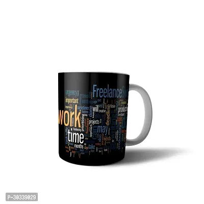 Stylish Ceramic Printed Coffee Mug-thumb2