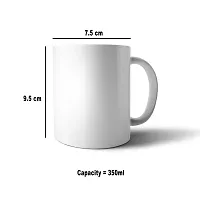 Stylish Ceramic Printed Coffee Mug-thumb3