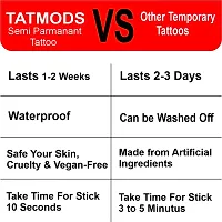 Tatmods Mom Temporary Tattoo For Men And Woman Waterproof Body Tattoo-thumb4