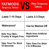 Tatmods Love You Dad Temporary Tattoo For Men And Woman Waterproof Body Tattoo-thumb4