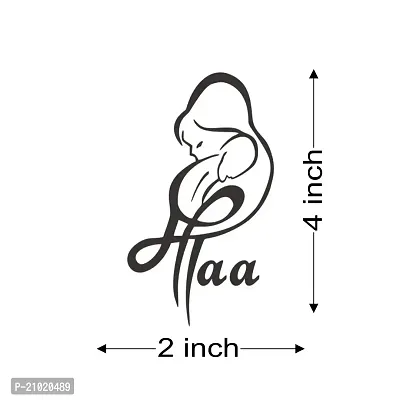 Tatmods Maa Paa Black Temporary Tattoo For Men And Woman Waterproof Body Tattoo-thumb3