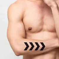 Tatmods Liam Payne Arrow Temporary Tattoo For Men And Woman Waterproof Body Tattoo-thumb2