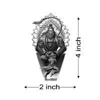 Tatmods Lord Hanuman Black Design Temporary Tattoo For Men And Woman Waterproof Body Tattoo-thumb3